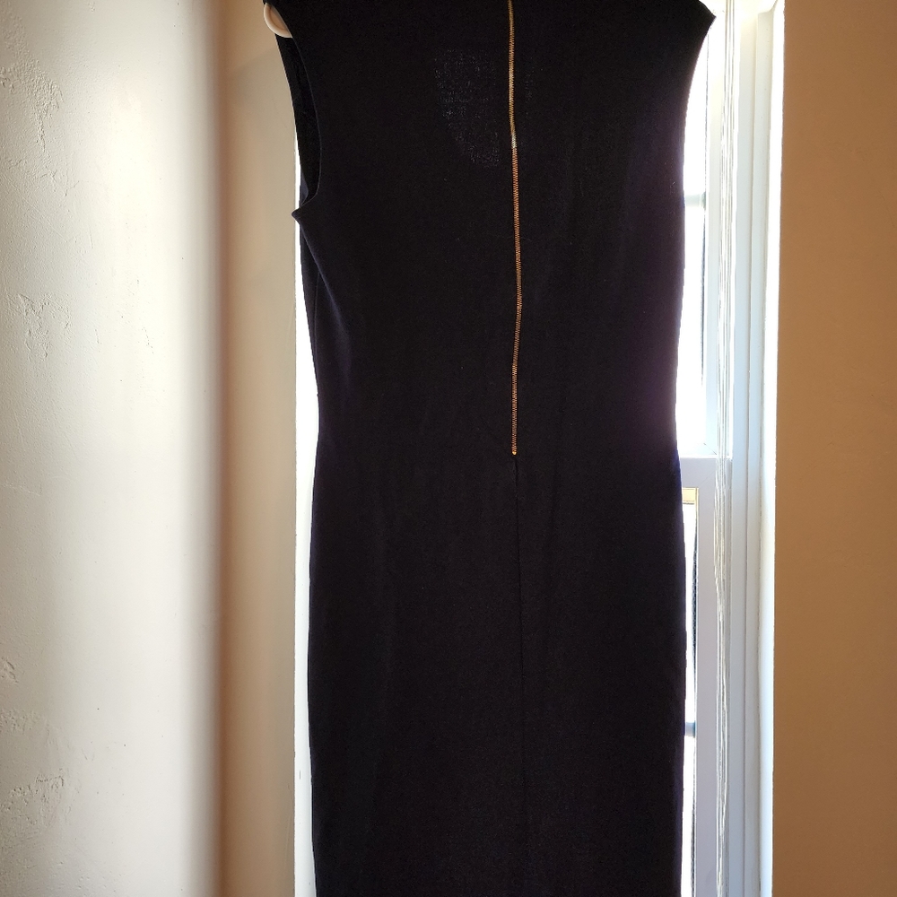 Navy Blue Rolla Coster Dress